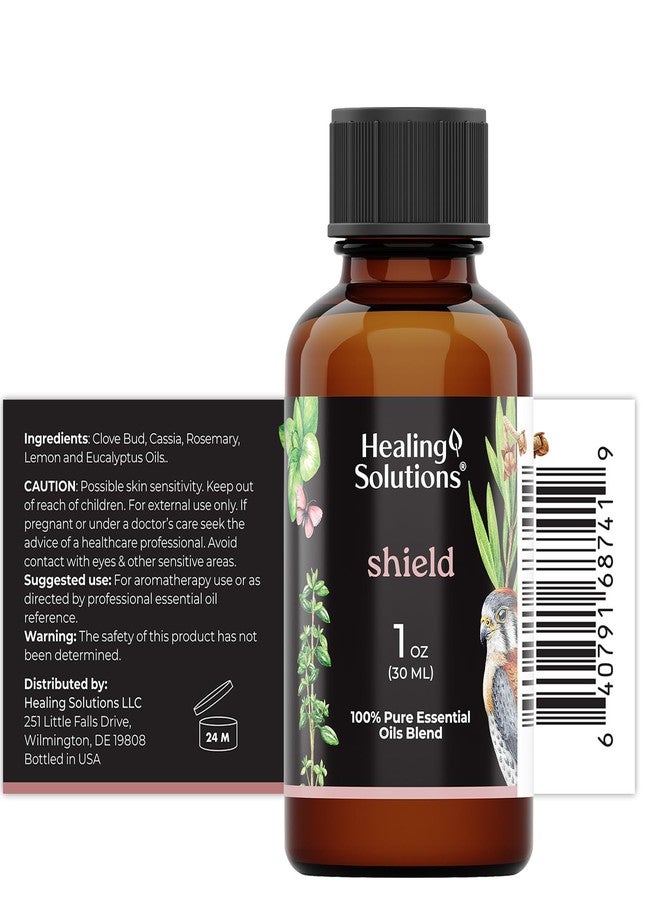 Healing Solutions Shield Blend Essential Oil - 1 Fluid Ounces - Image 2